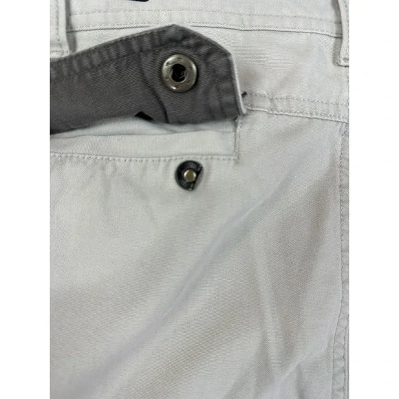 Guide Series Pants Mens 44x30 Khaki Convertible Zip Off Cargo Hiking Outdoor Men